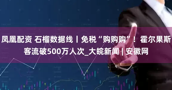 凤凰配资 石榴数据线丨免税“购购购”！霍尔果斯客流破500万人次_大皖新闻 | 安徽网